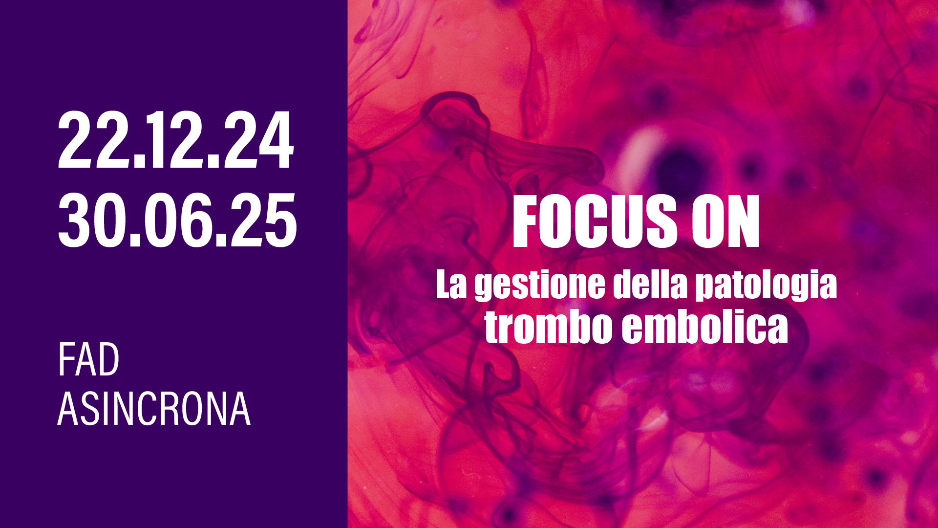 Focus on: La gestione della patologia trombo embolica 