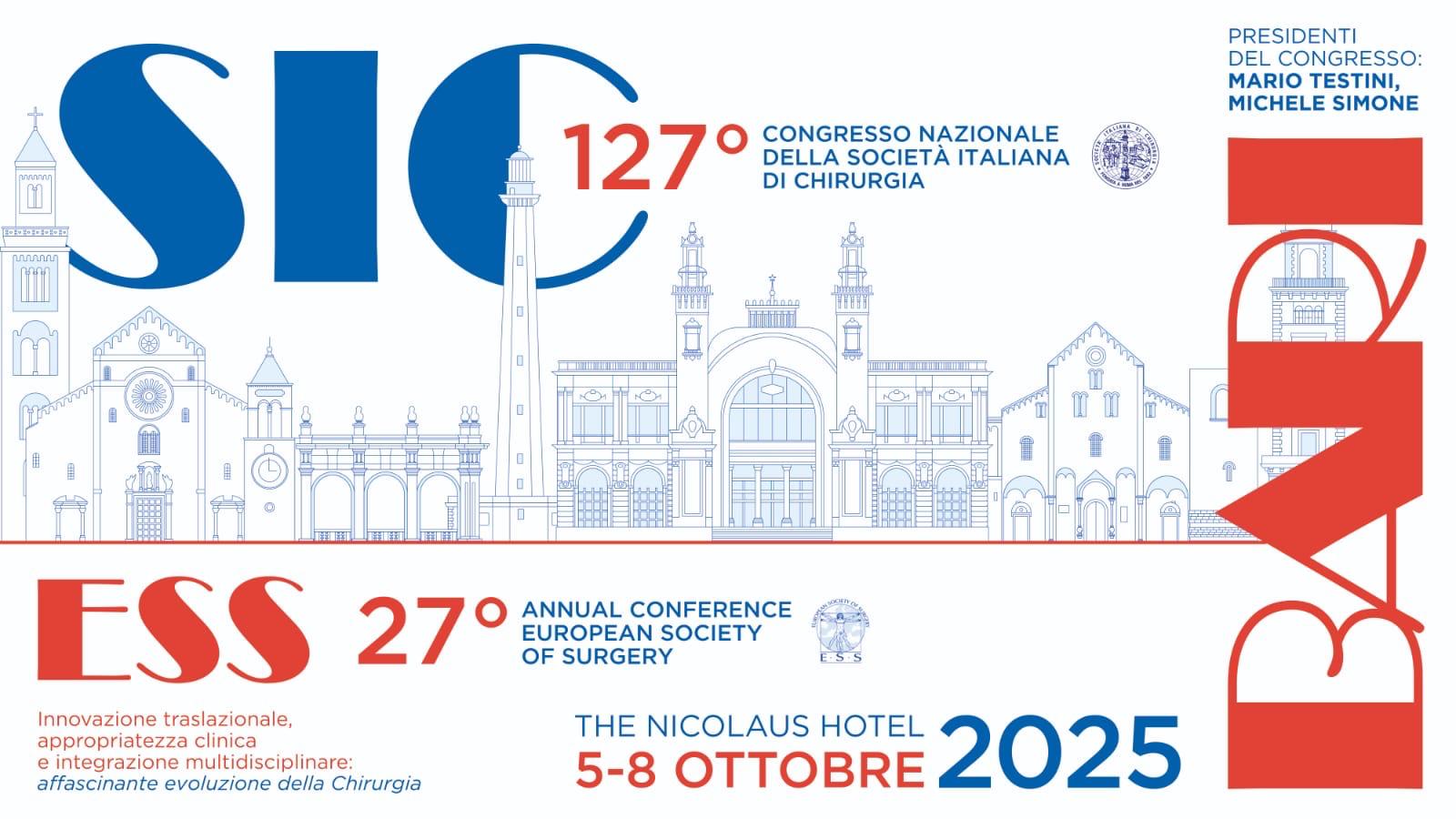 27° ESS Annual Conference European Society of Surgery Level Up Your Surgical Skills: The European Society of Surgery Post-Congress Symposiums 2025