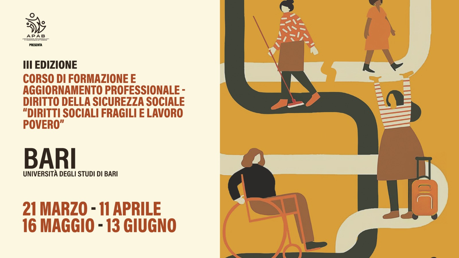 III EDIZIONE Corso di formazione e aggiornamento Professionale  Diritto della Sicurezza sociale DIRITTI SOCIALI FRAGILI E LAVORO POVERO